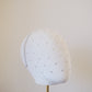 Gracie -half embellished - Embellished merry widdow Veil -