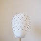 Gracie -half embellished - Embellished merry widdow Veil -