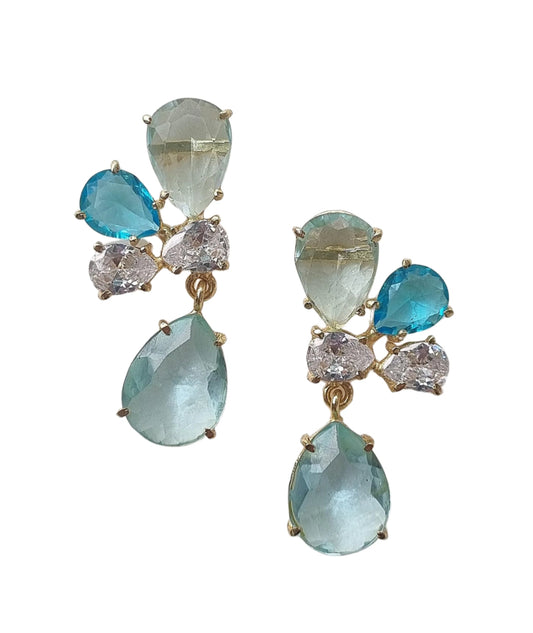 Marilla Gem Earring Blue