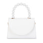 WENDY ACRYLIC BEAD BAG - White