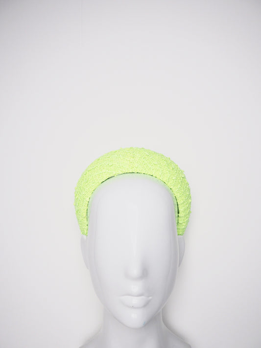 Mia -  Italian boucle tweed -Citron